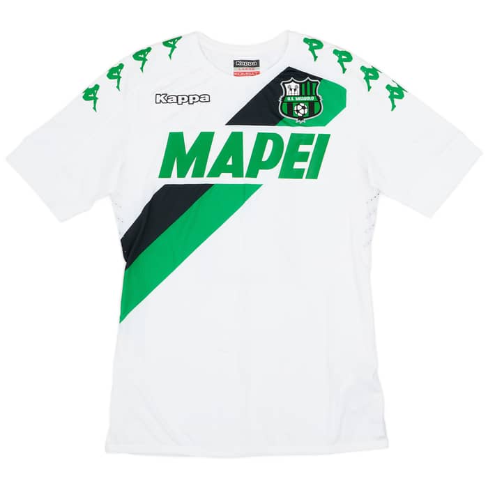 2016-17 Sassuolo Authentic Away Shirt Peluso #13 - 10/10 - (L)