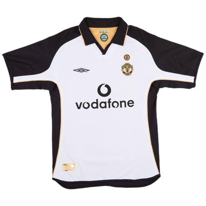 2001-02 Manchester United Centenary Away/Third Shirt Scholes #18 - 5/10 - (M)
