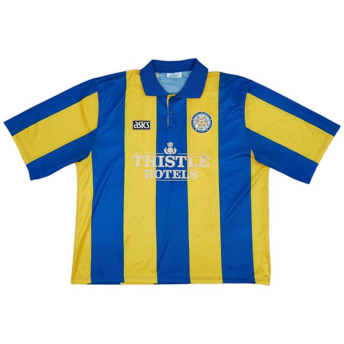 1993-95 Leeds United Away Shirt Yeboah #21 - 5/10 - (XXL)
