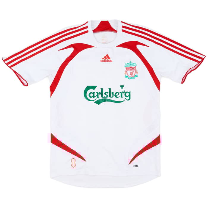 2007-08 Liverpool Away Shirt Gerrard #8 - 6/10 - (S)