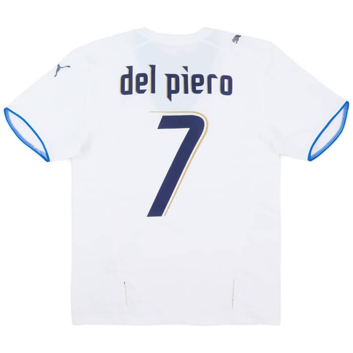 2006 Italy Away Shirt Del Piero #7 - 7/10 - (M)