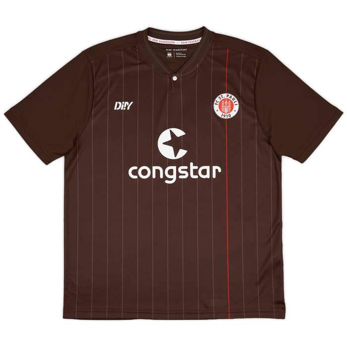 2021-22 St Pauli Home Shirt Lawrence #3 - 7/10 - (XL)
