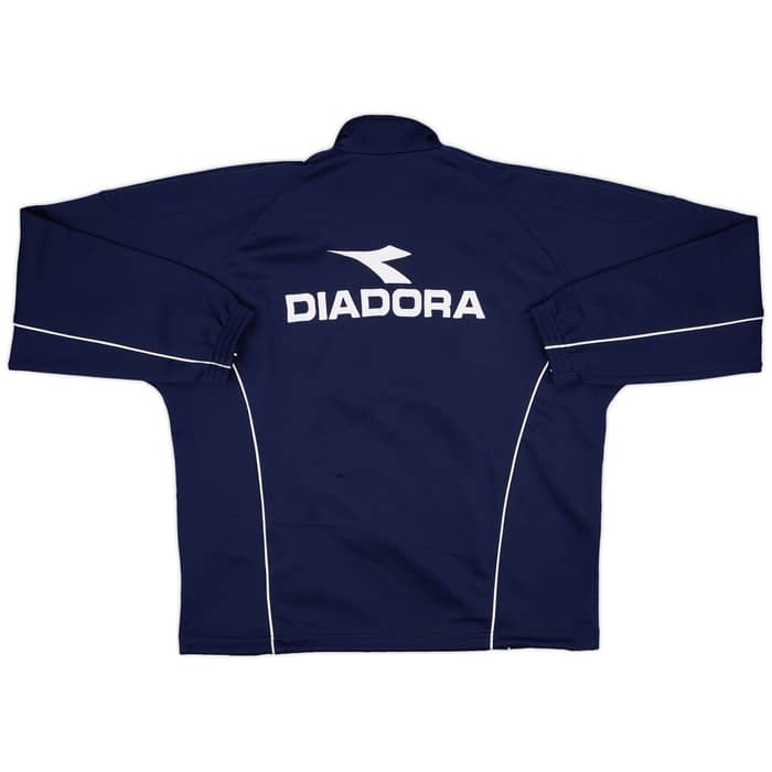 1999-00 Italy Diadora Referee 1/4 Zip Drill Top - 7/10 - (L)