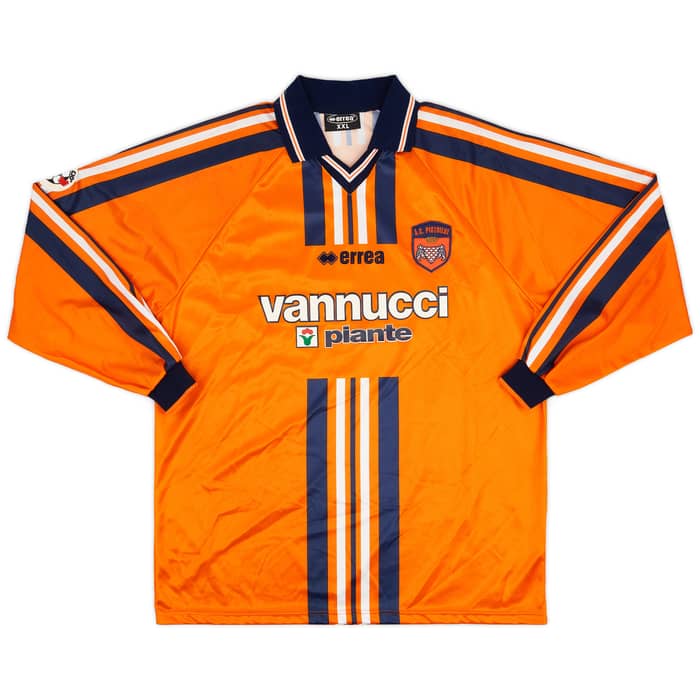 1999-00 Pistoiese Match Worn Home L/S Shirt Lillo #4