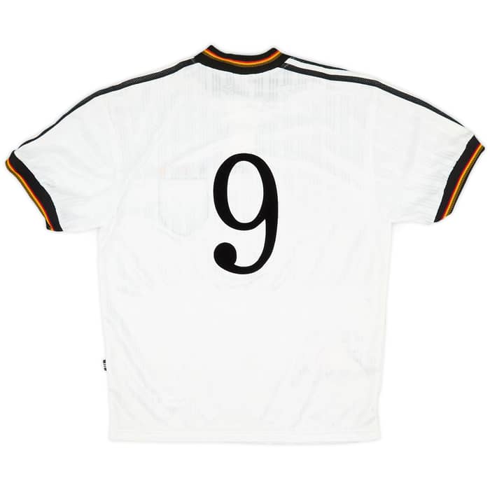 1996-98 Germany Home Shirt #9 (M)