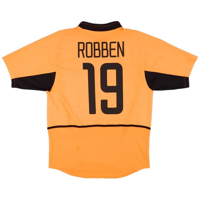 2002-04 Netherlands Home Shirt Robben #19 - 5/10 - (M)