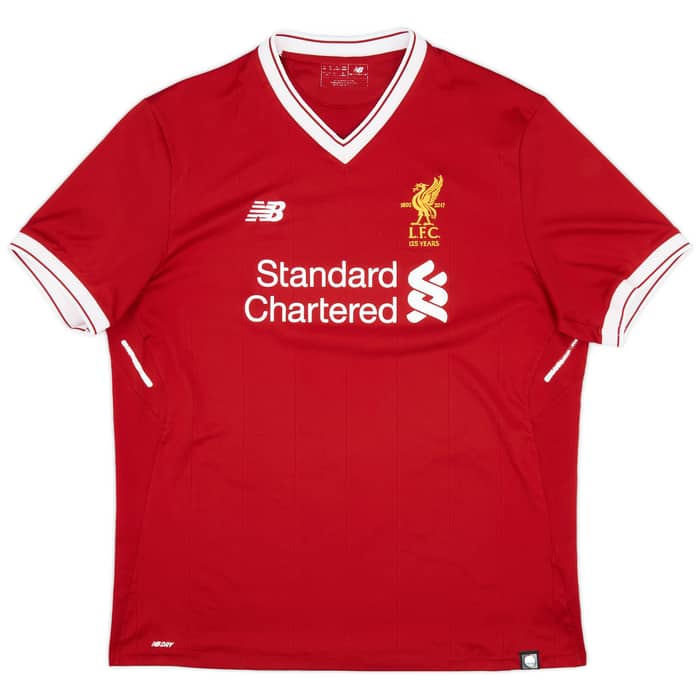 2017-18 Liverpool 125 Years Home Shirt Firmino #9 - 8/10 - (XL)