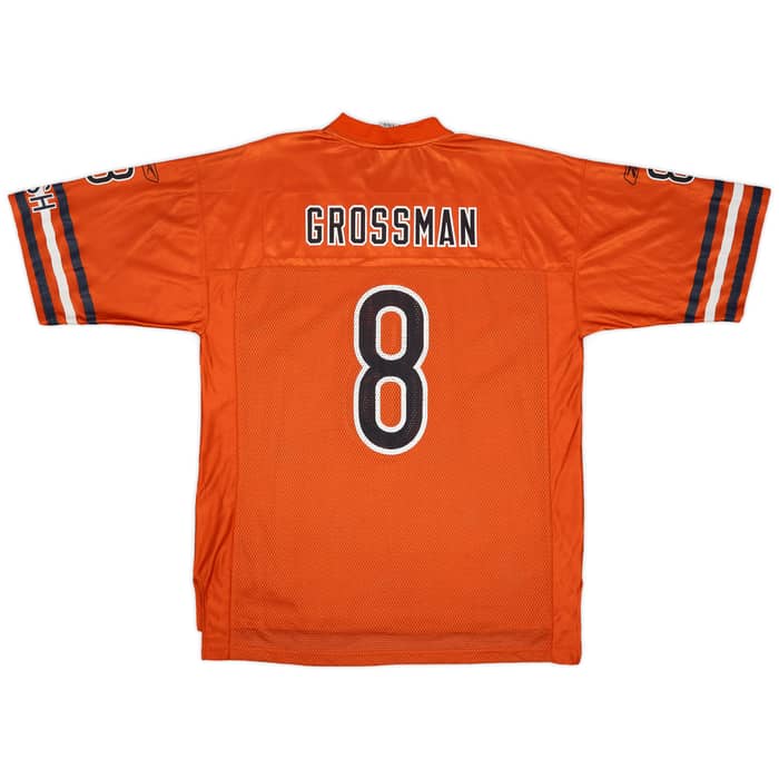 2004 Chicago Bears Grossman #8 Reebok On Field Alternate Jersey - 9/10 - (L)