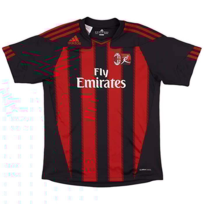 2011-12 AC Milan adidas Youth Camp Training Shirt - 7/10 - (XS)