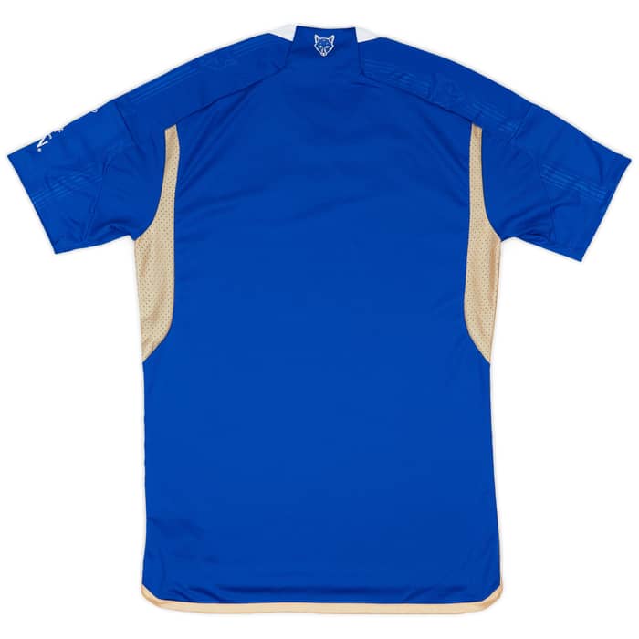 2023-24 Leicester 'Straight Back Up' Home Shirt (S)