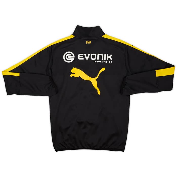 2016-17 Borussia Dortmund Puma 1/4 Zip Drill Top - 8/10 - (S)