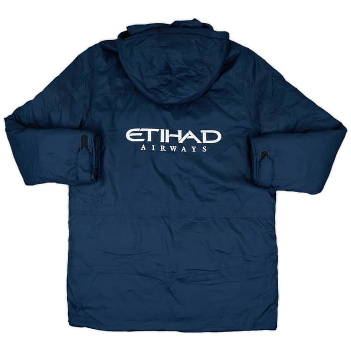 2013-14 Manchester City Nike Padded Bench Coat - 8/10 - (L)