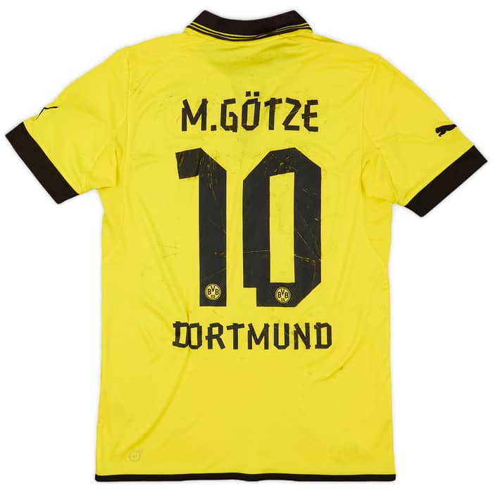 2012-13 Borussia Dortmund Home Shirt M.Gotze #10 - 3/10 - (S)