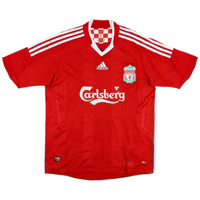 2008-10 Liverpool Home Shirt Torres #9 - 5/10 - (XL.Boys)