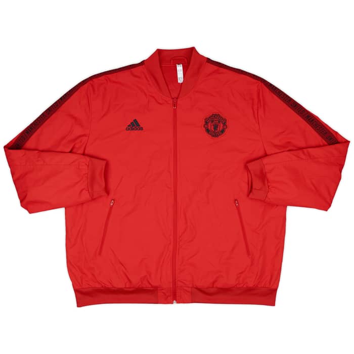 2019-20 Manchester United adidas Track Jacket - 8/10 - (XXL)