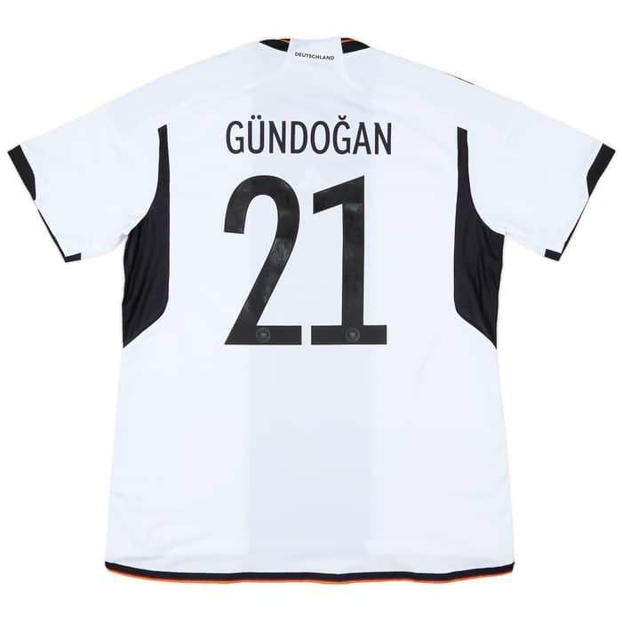 2022-23 Germany Home Shirt Gundogan #21 (XL)