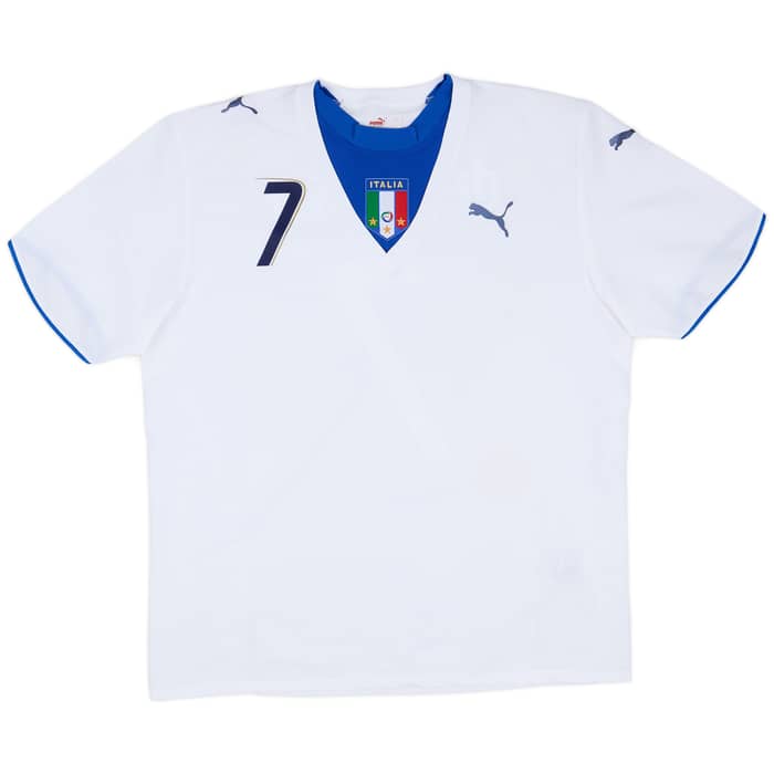 2006 Italy Away Shirt Del Piero #7 - 6/10 - (XL)