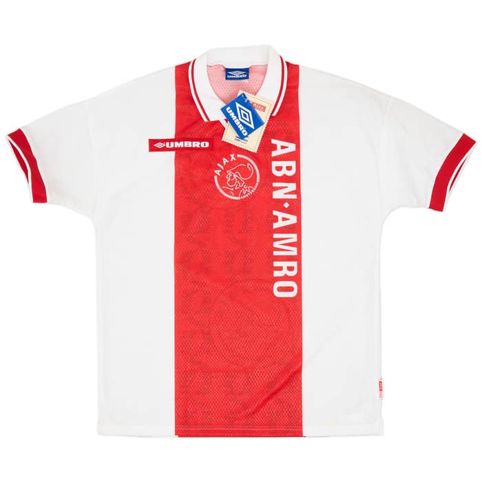 1998-99 Ajax Home Shirt F.De Boer #4 (XL)