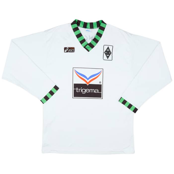 1992-94 Borussia Monchengladbach Home L/S Shirt - 7/10 - (L)