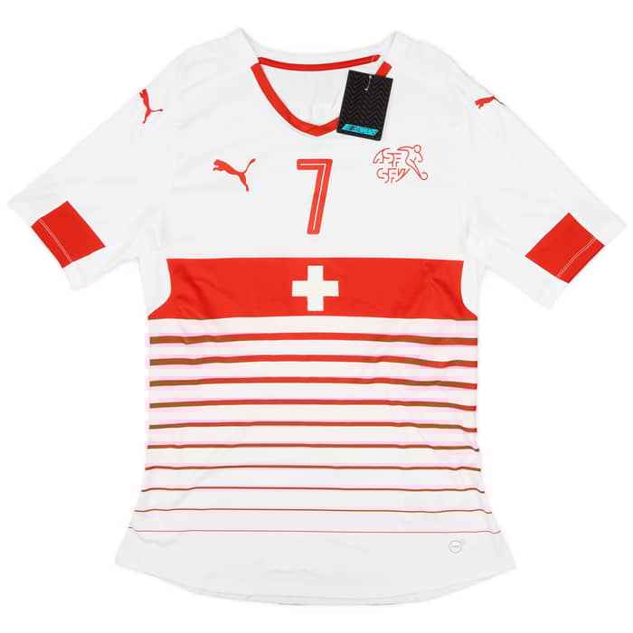 2016-17 Switzerland Player Issue Away Shirt Embolo #7 (XL)