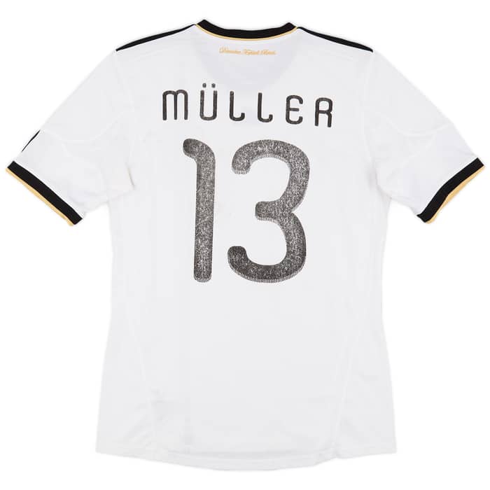 2010-11 Germany Home Shirt Muller #13 - 5/10 - (M)