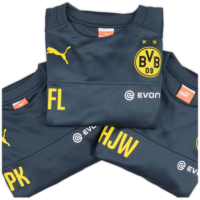 2014-15 Borussia Dortmund Staff Issue Training Sweat Top - 7/10 - (L)