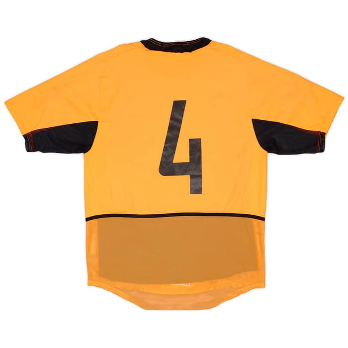 2002-04 Netherlands Match Issue Home Shirt #4