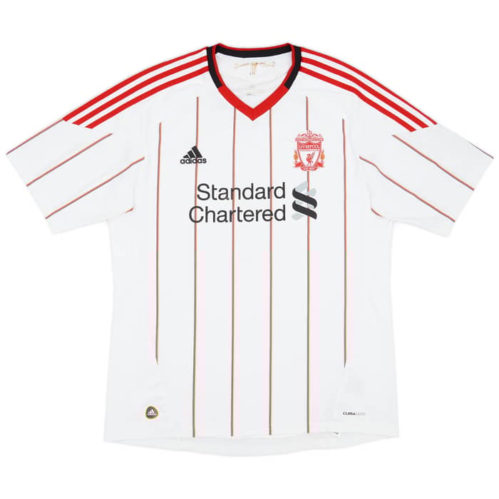2010-11 Liverpool Away Shirt Gerrard #8 - 7/10 - (L)