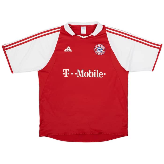 2004-05 Bayern Munich Home Shirt Ballack #13 - 7/10 - (XL)