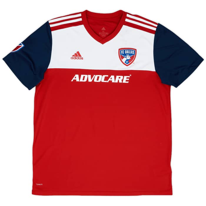 2018-19 FC Dallas Home Shirt - 7/10 - (XL)