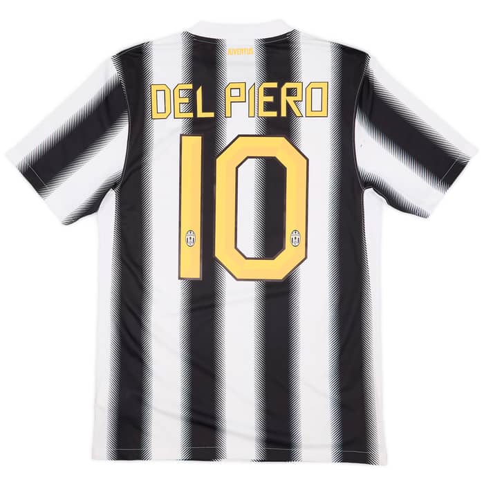 2011-12 Juventus Home Shirt Del Piero #10 - 7/10 - (S)