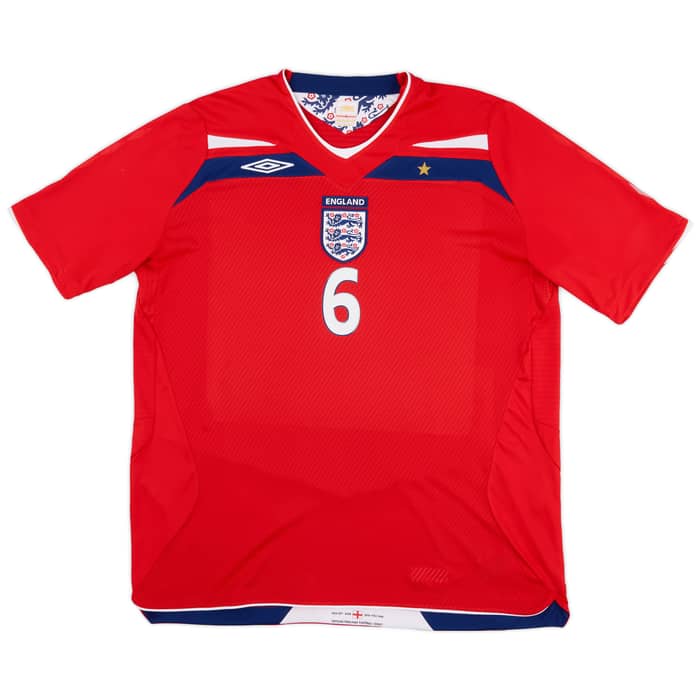 2008-10 England Away Shirt Terry #6 - 9/10 - (XXL)
