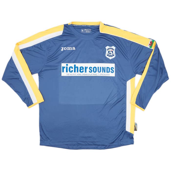 2008-09 Cardiff Home L/S Shirt #16 - 6/10 - (L)