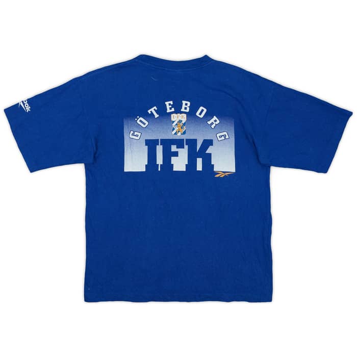 1997-98 IFK Goteborg Reebok Graphic Tee - 7/10 - (S)