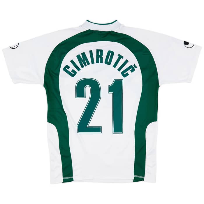 2002-03 Slovenia Home Shirt Cimirotic #21 - 8/10 - (XL)
