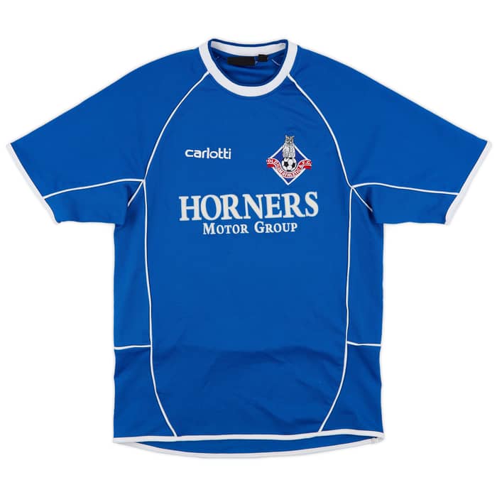 2004-05 Oldham Athletic Home Shirt Johnson #11 - 7/10 - (M.Boys)