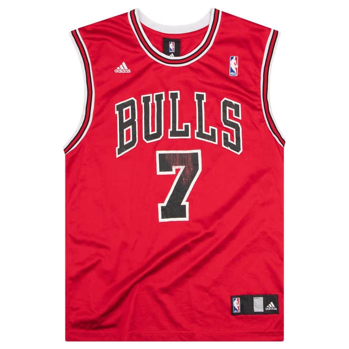 2006-09 Chicago Bulls Gordon #7 adidas Jersey (Away) M