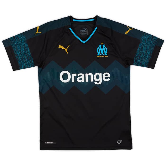2018-19 Olympique Marseille Away Shirt Balotelli #9 - 9/10 - (S)