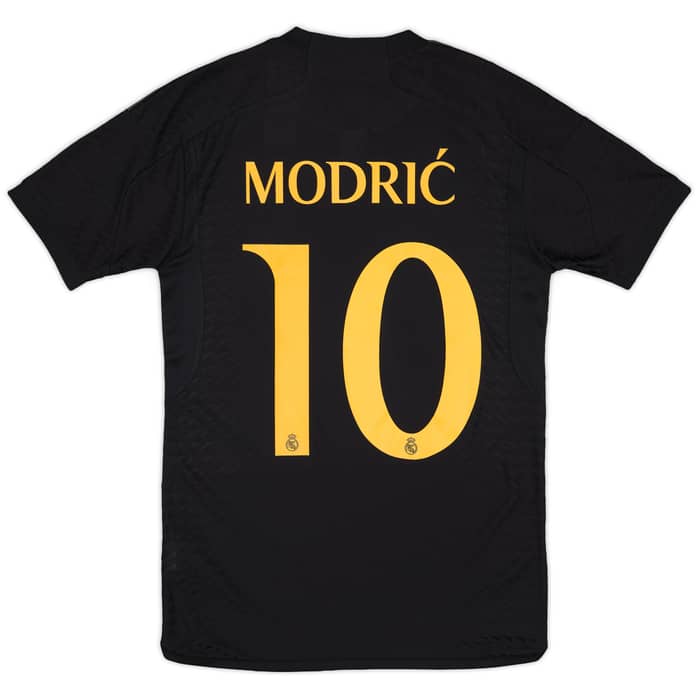 2023-24 Real Madrid Authentic Third Shirt Modric #10 (S)