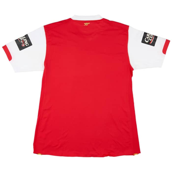 2007 Arsenal Carling Cup Final Player Issue Home Shirt