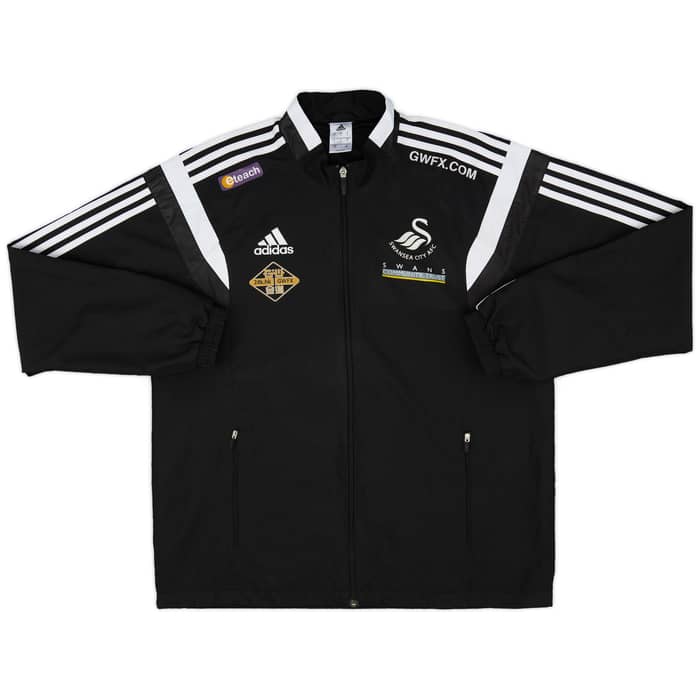 2013-14 Swansea Foundation adidas Track Jacket - 8/10 - (L)