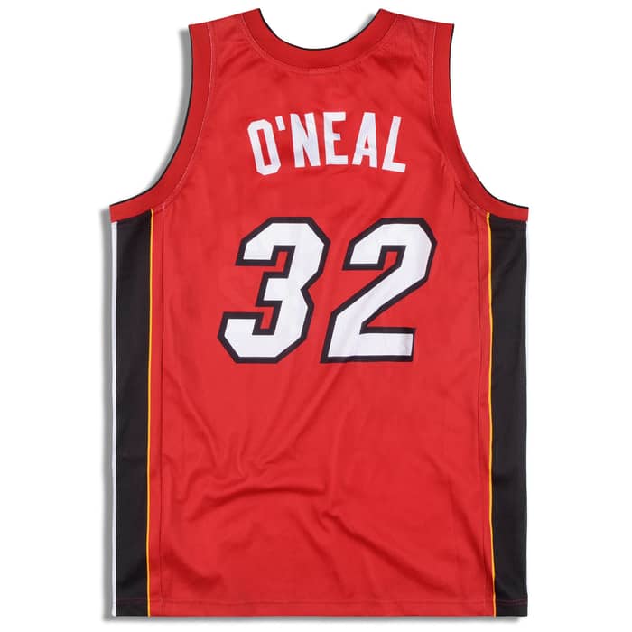 2004-07 Miami Heat O'Neal #32 Champion Jersey (Alternate) Y