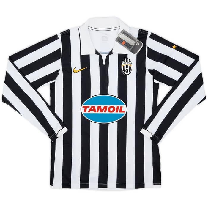 2006-07 Juventus Home L/S Shirt Del Piero #10 (S)