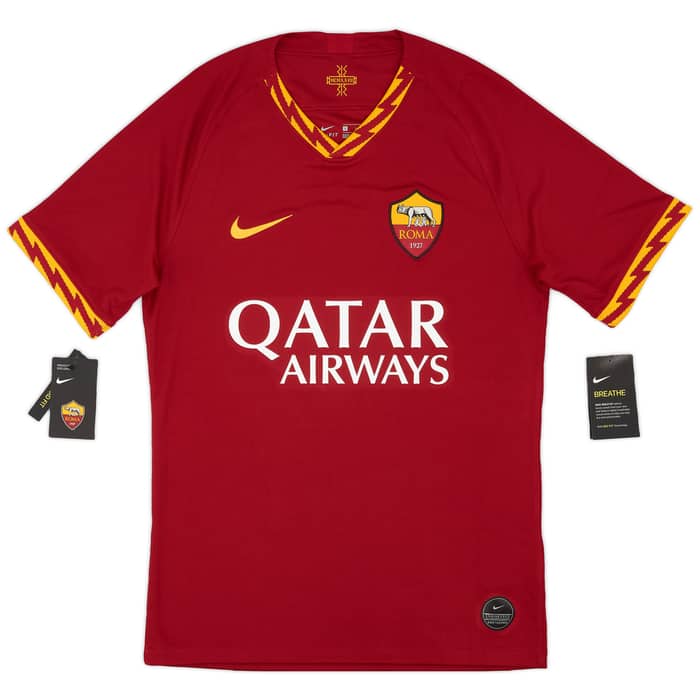 2019-20 Roma Home Shirt Dzeko #9 (S)