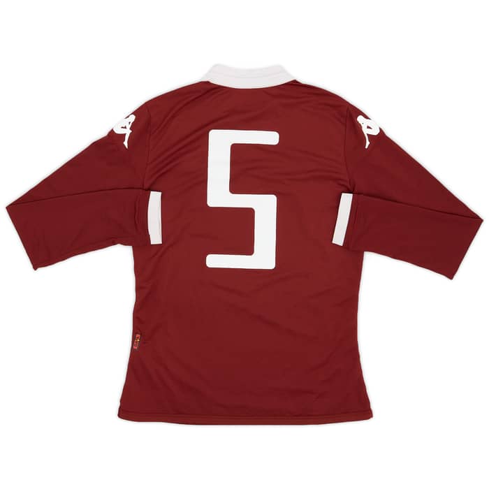 2015-16 Torino Home L/S Shirt #5 - 7/10 - (XL.Boys)