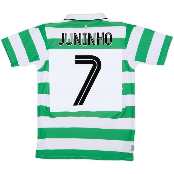 2004-05 Celtic Home Shirt Juninho #7 - 7/10 - (S)