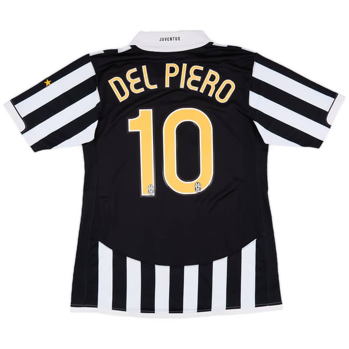 2006-07 Juventus Player Issue Home Shirt Del Piero #10 - 9/10 - (L)