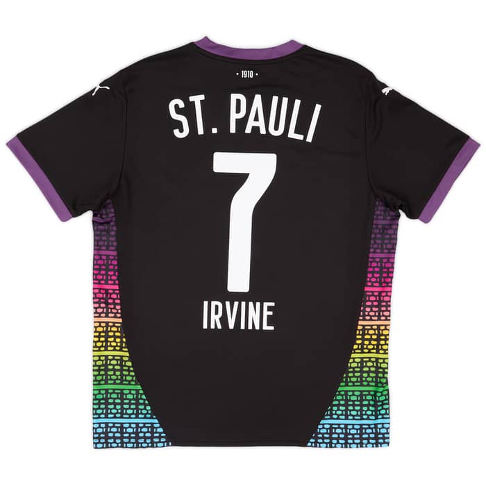 2024-25 St Pauli Third Shirt Irvine #7