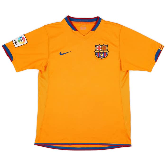 2006-08 Barcelona Away Shirt Messi #19 - 8/10 - (S)