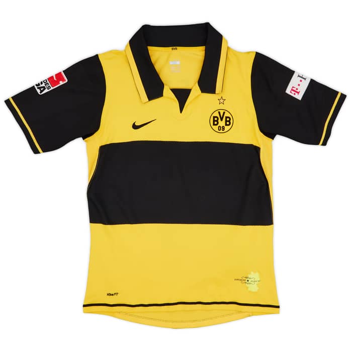 2007-08 Borussia Dortmund Home Shirt Dede #17 - 7/10 - (S)